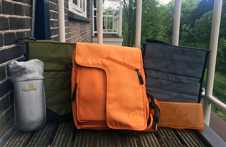 TEST: een gevulde luiertas